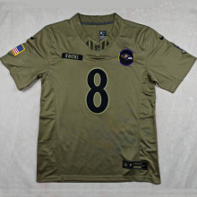 JACKSON #8 Men's Baltimore Ravens NFL Jersey 乌鸦