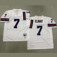 ELWAY #7 Men's Denver Broncos Retro NFL Jersey 野马