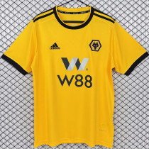 2018/2019 Wolves Home Yellow Retro Soccer Jersey