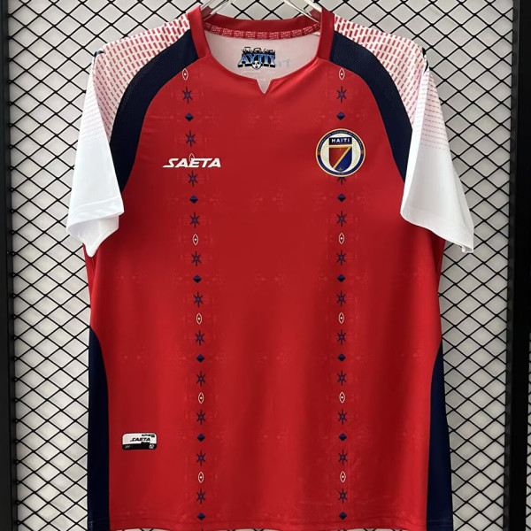 2026 Haiti Third Red Fans Soccer Jersey 海地