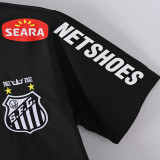 2012/13 Santos Black Retro Soccer Jersey