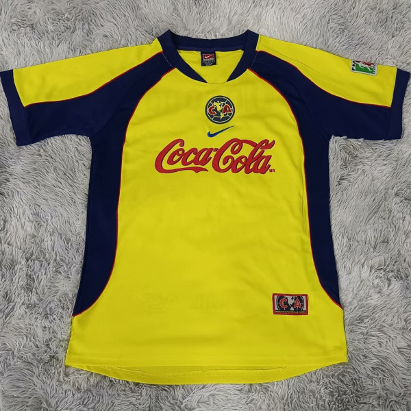 2001/02 Club America Home Retro Soccer Jersey