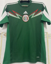 2014 Mexico Home Green Retro Soccer Jersey