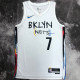 Nets DURANT # 7 White City Edition NBA Jerseys