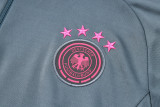 2025 Germany Dark Grey Kids Sweater Tracksuit