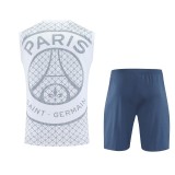 2025/26 PSG White Vest Training Jersey(A Set)