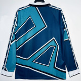 1995/97 R BTS Away Blue Retro Long Sleeve Soccer Jersey