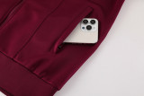 2025 AA Wine Red Jacket Tracksuit