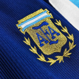 1998 Argentina Away Retro Soccer Jersey