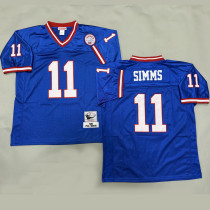 SIMMS #11 Men's New York Giants Retro NFL Jersey 巨人