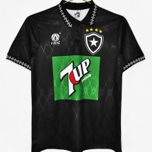 1995/96 Botafogo Third Black Retro Soccer Jersey