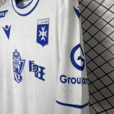 2025/26 AJ Auxerre Home White Fans Soccer Jersey