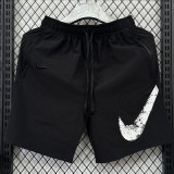 2025/26 NK Black Casual Short Pants  D704