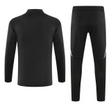2025 Ad~ Black Sweater Tracksuit