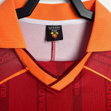 1999/2000 Roma Home Retro Long Sleeve Soccer Jersey
