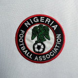 1998 Nigeria Away White Retro Soccer Jersey