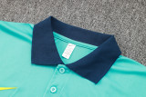 2025 Brazil Green POLO Training Tracksuit