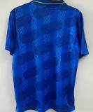 1994 Colombia Away Blue Retro Soccer Jersey