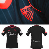 2025/26 Sevilla FC Third Black Fans Soccer Jersey