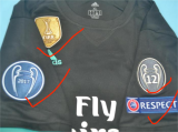 2017/18 RM Away Retro Player Version Long Sleeve Jersey 球员版