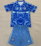 2025/26 Tigres Away Blue Kids Soccer Jersey