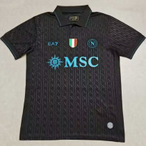 2025/26 Napoli Third Black Fans Soccer Jersey