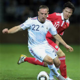 2010 France Away White Retro Soccer Jersey