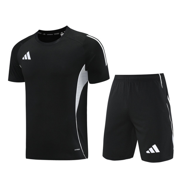 2025 Ad~  Black Training Jersey(A Set)