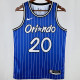 2019 Magic FULTZ #20 Royal Blue Retro NBA Jerseys