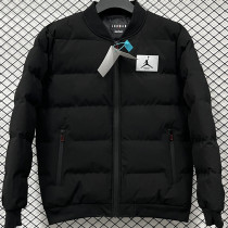 2026/27 Jordan Flight Black Baseball Cotton Windbreaker Jacket BQ7705 白标