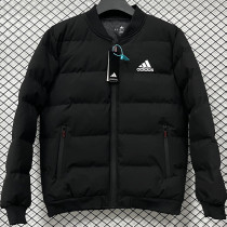 2026/27 AD Black Baseball Cotton Windbreaker Jacket BQ7701