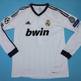 2012/13 RM Home Retro Long Sleeve Player Version Jersey 球员版