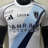 2025/26 Paris FC  Away White Player Version Soccer Jersey