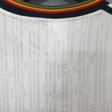 1996 Germany Home White Retro Long Sleeve Soccer Jersey