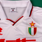 1992/94 AC Milan Away White Retro Soccer Jersey
