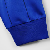 2011 Universidad de Chile Commemorative Edition Blue Long Sleeve Retro Soccer Jersey