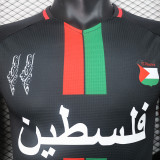 2024 FC Palestine Black Player Version Soccer Jersey