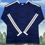 2026/27 Scotland Home Fans Long Sleeve  Soccer Jersey
