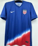 PULISIC #10 U.S 1:1 Quality Away Fans Soccer Jersey 2024/25 ★★