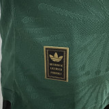 2025 Mexico Green Special Edition Player Version Long Sleever Jersey 胸前国微