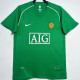 2007/08 M Utd Green GK Retro Soccer Jersey