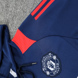 2025 M Utd Hoody Zipper Jacket Tracksuit