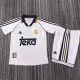 1998/2000 RM Home White Retro Kids Soccer Jersey