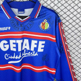 1998/1999 Getafe Home Blue Retro Long Sleeve Soccer Jersey