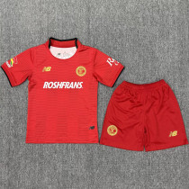 2025/26 Deportivo Toluca Home Red Kids Soccer Jersey 托卢卡