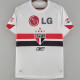 2007/08 Sao Paulo Home White Retro Soccer Jersey