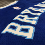 LA Lakers Bryant # 8 Blue NBA Jerseys Hot Pressed