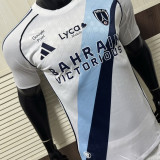 2025/26 Paris FC  Away White Player Version Soccer Jersey