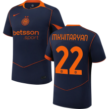 MKHITARYAN #22 In Milan 1:1 Quality Third Fans Soccer Jersey 2025/26 ★★