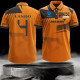 2024/25 McLaren #4 F1 Yellow POLO Team T-Shirt